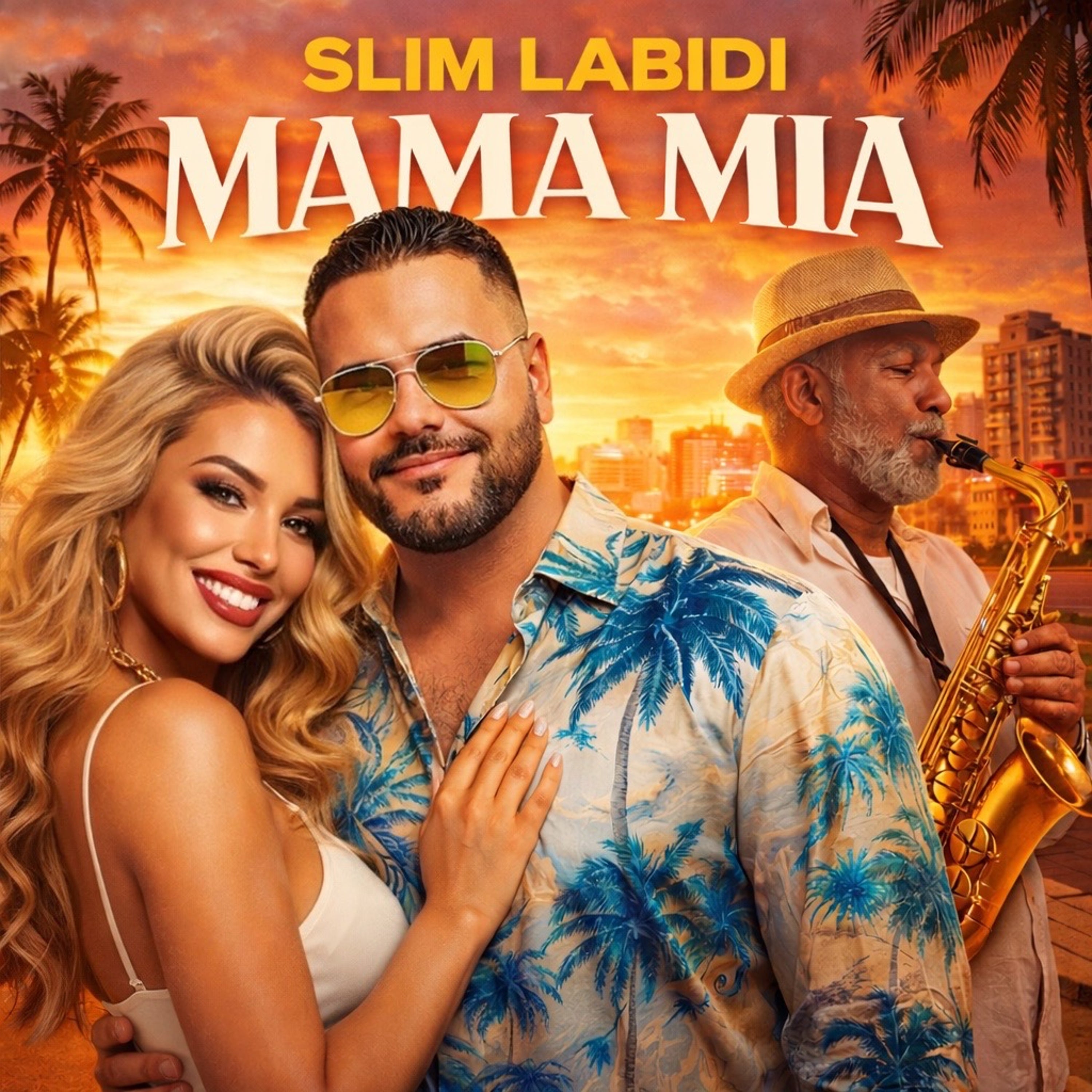 Pochette du titre Mama Mia de Slim Labidi
